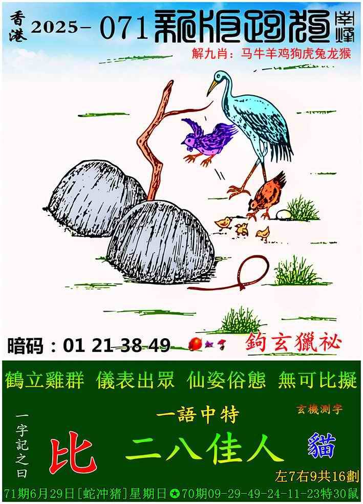 新版跑狗图