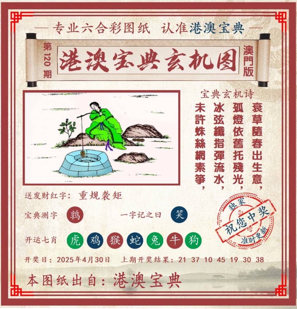 港澳宝典玄机图