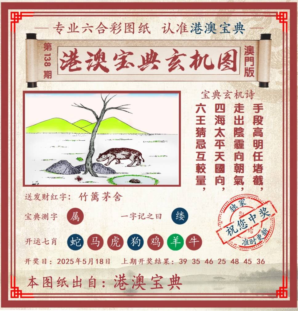港澳宝典玄机图