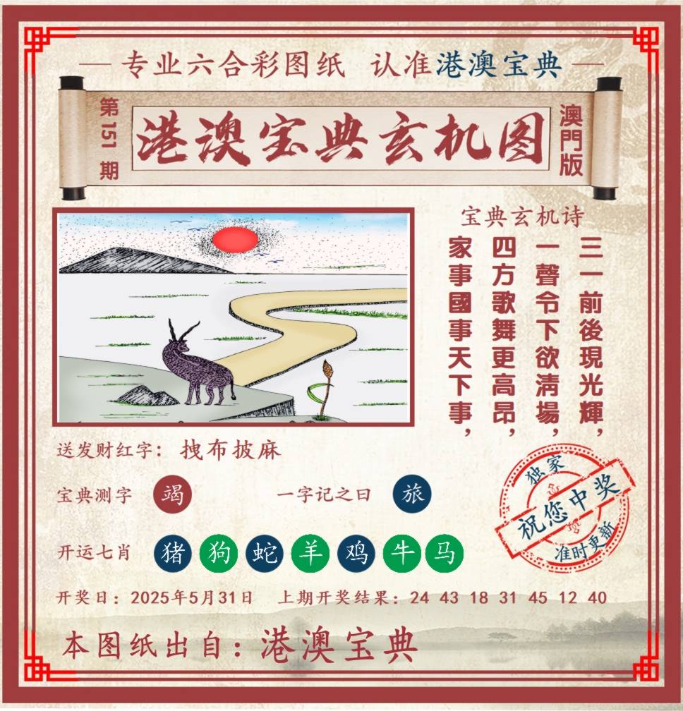 港澳宝典玄机图