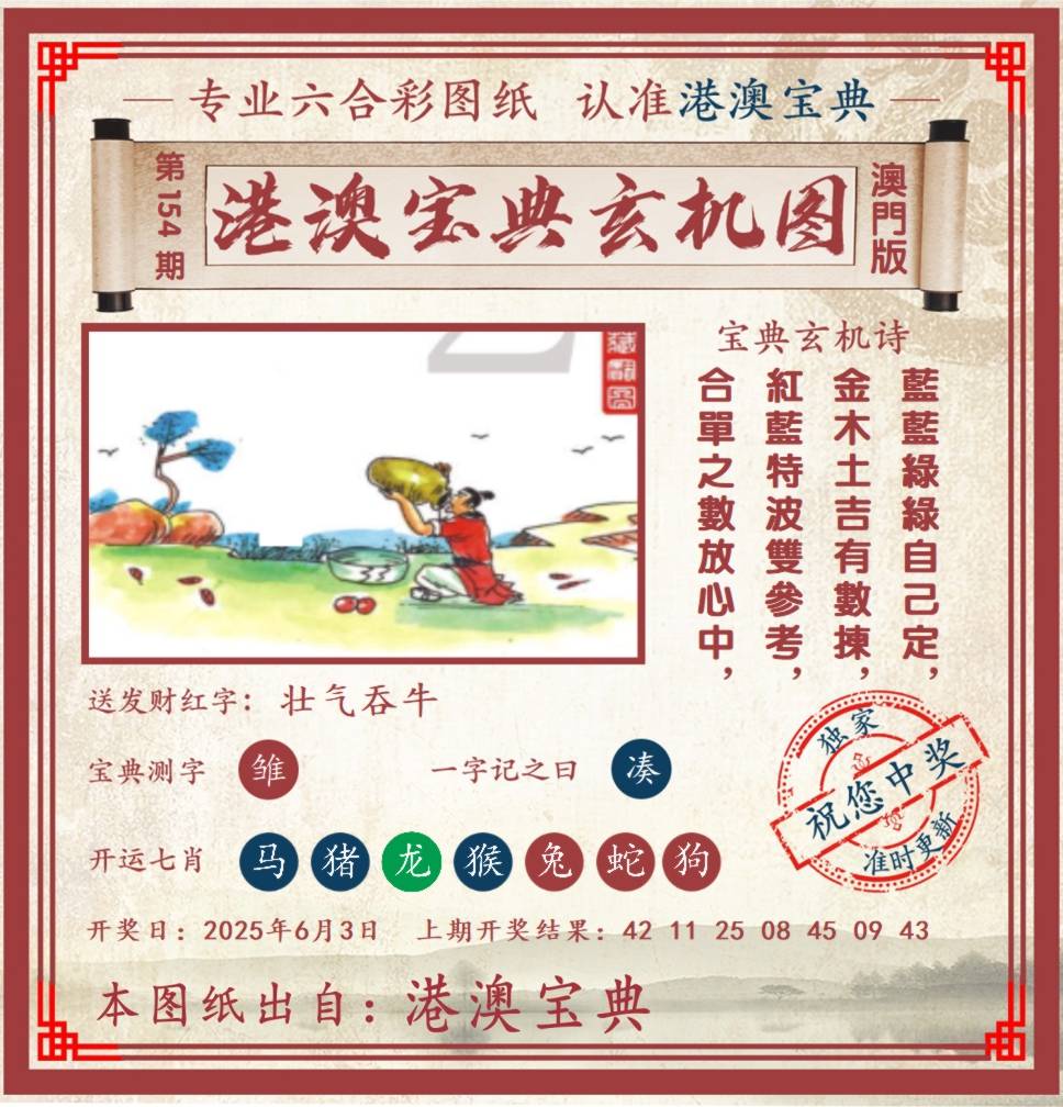 港澳宝典玄机图