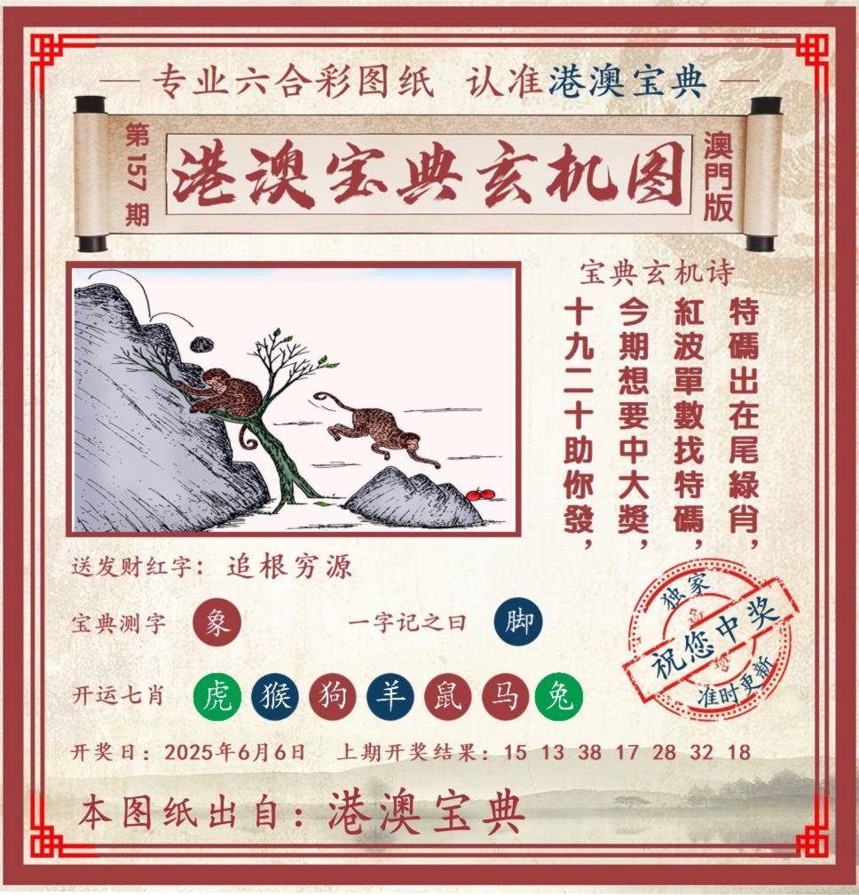 港澳宝典玄机图